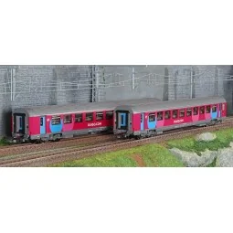 Roco 6200024 Set of 2 passenger cars Corail, SNCF, Ouigo coaches - ...