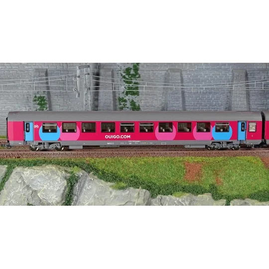 Roco_6200024-Roco 6200024 Set de 2 voitures voyageurs Voitures Corail, SNCF, Ouigo