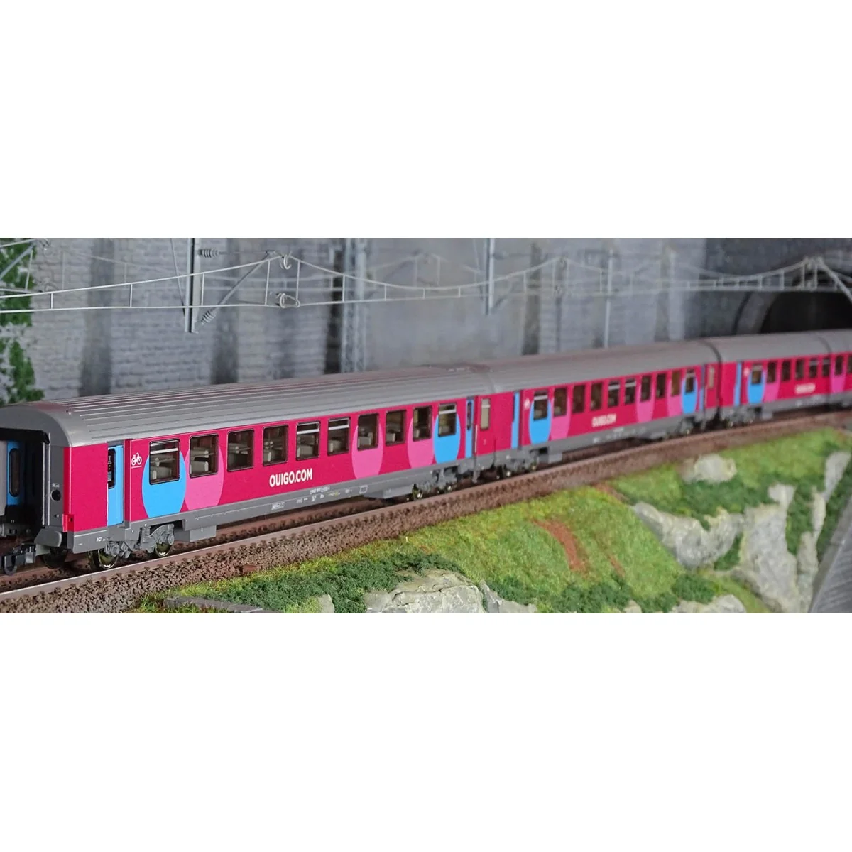 Roco 6200025 Set de 3 voitures voyageurs Voitures Corail, SNCF, Ouigo Roco Roco_6200025 - 2