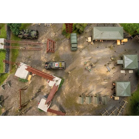 Faller_190039-Faller 190039 Maquette, Coffret promotionnel Forces armées formation de base