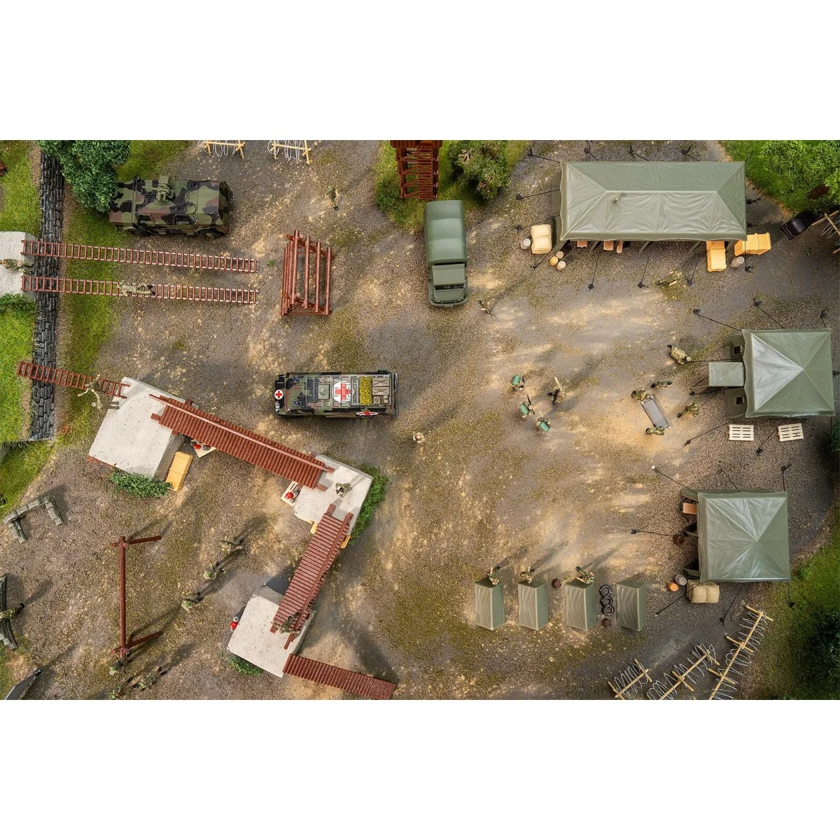 Faller 190039 Model Kit, Promotional Set Armed Forces Basic Trainin...