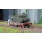 Ree models WBA032 Tank Carrier Wagon Rlmmp, SNCF + Char AMX 30B - P... WBA-032-Ree models WBA032 Tank Carrier Wagon Rlmmp, SNCF + Char AMX 30B - PROVENCE