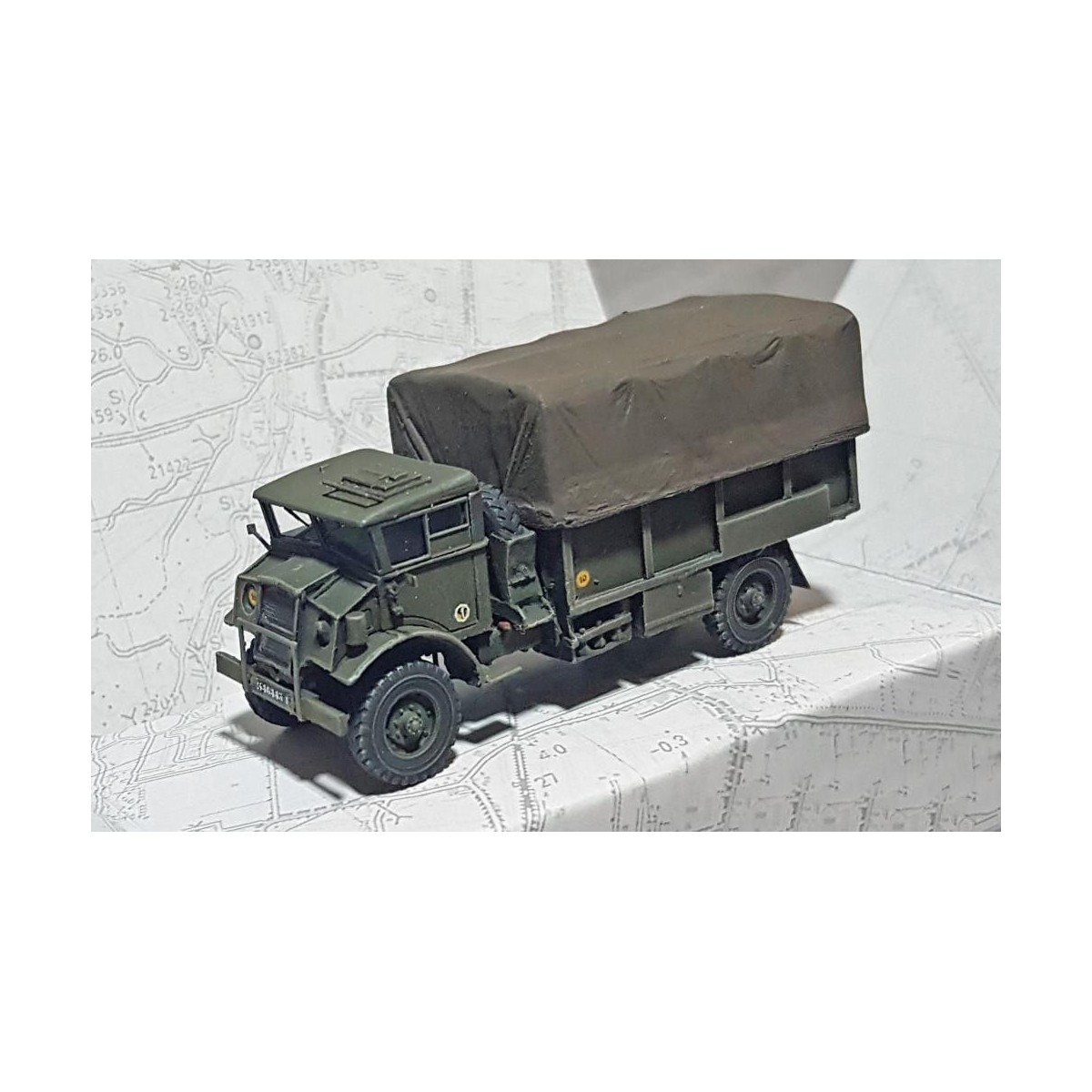 REE Modeles AB 022 Camion Chevrolet 3T bâché, Guerre d'Algérie 54-62 Ree Modeles AB-022 - 1