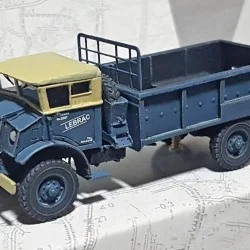 REE Modeles CB 058 Camion Chevrolet 3T à ridelles, bleu Ree Modeles CB-058 - 1