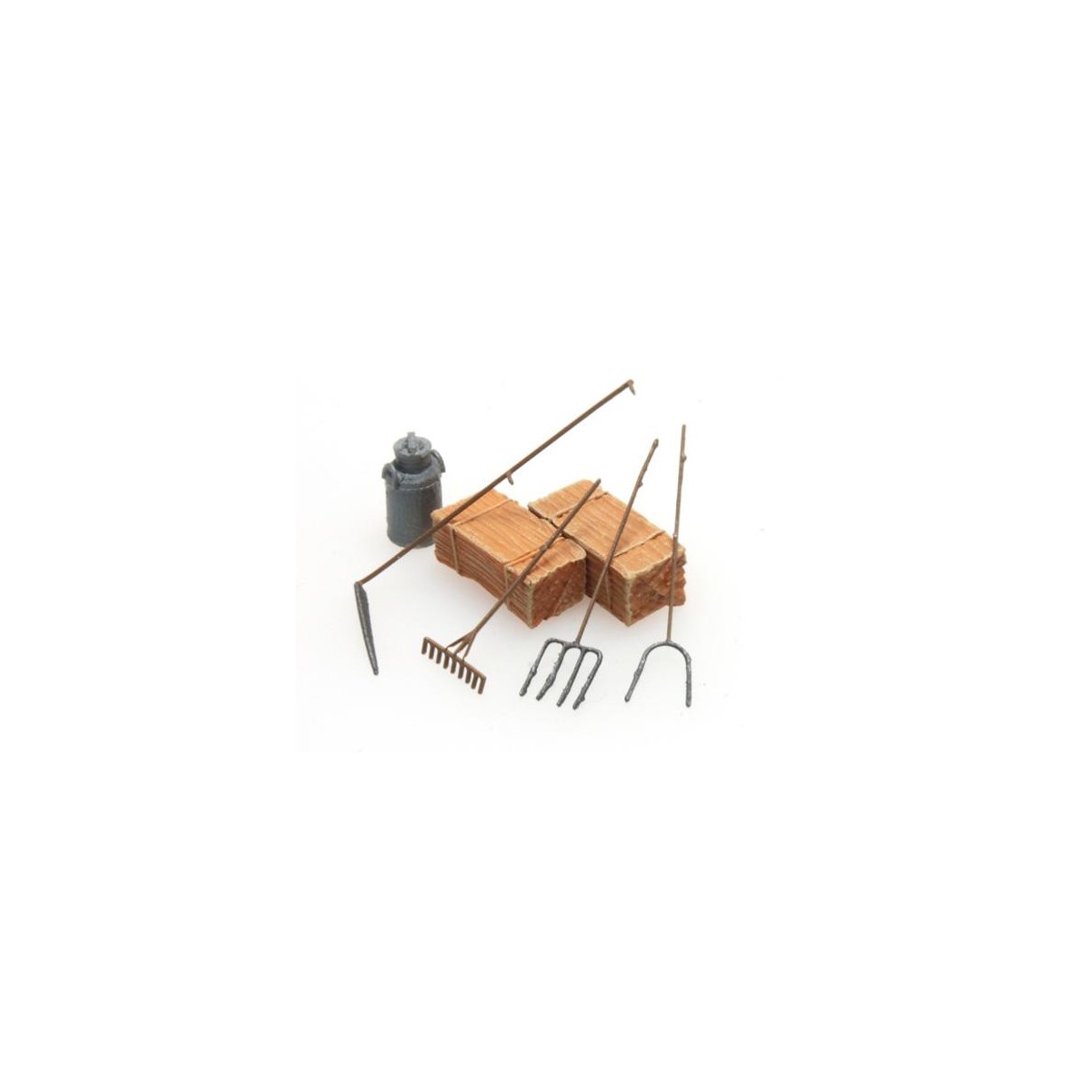 Artitec 387.281 Farm tools, milk can, straw bales - Artitec - Arti_... Artitec 387.281 Farm tools, milk can, straw bales - Artitec - Arti_...