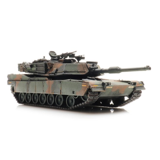 Arti_6870139-Artitec 6870139 Char Abrams M1A1 de l'armée américaine, Camouflage OTAN
