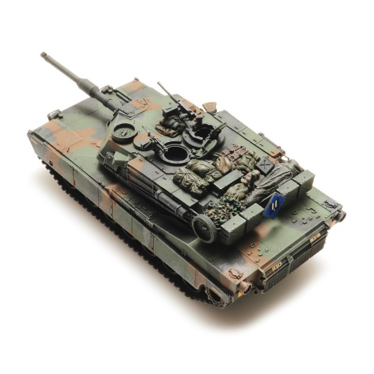 Arti_6870139-Artitec 6870139 Char Abrams M1A1 de l'armée américaine, Camouflage OTAN