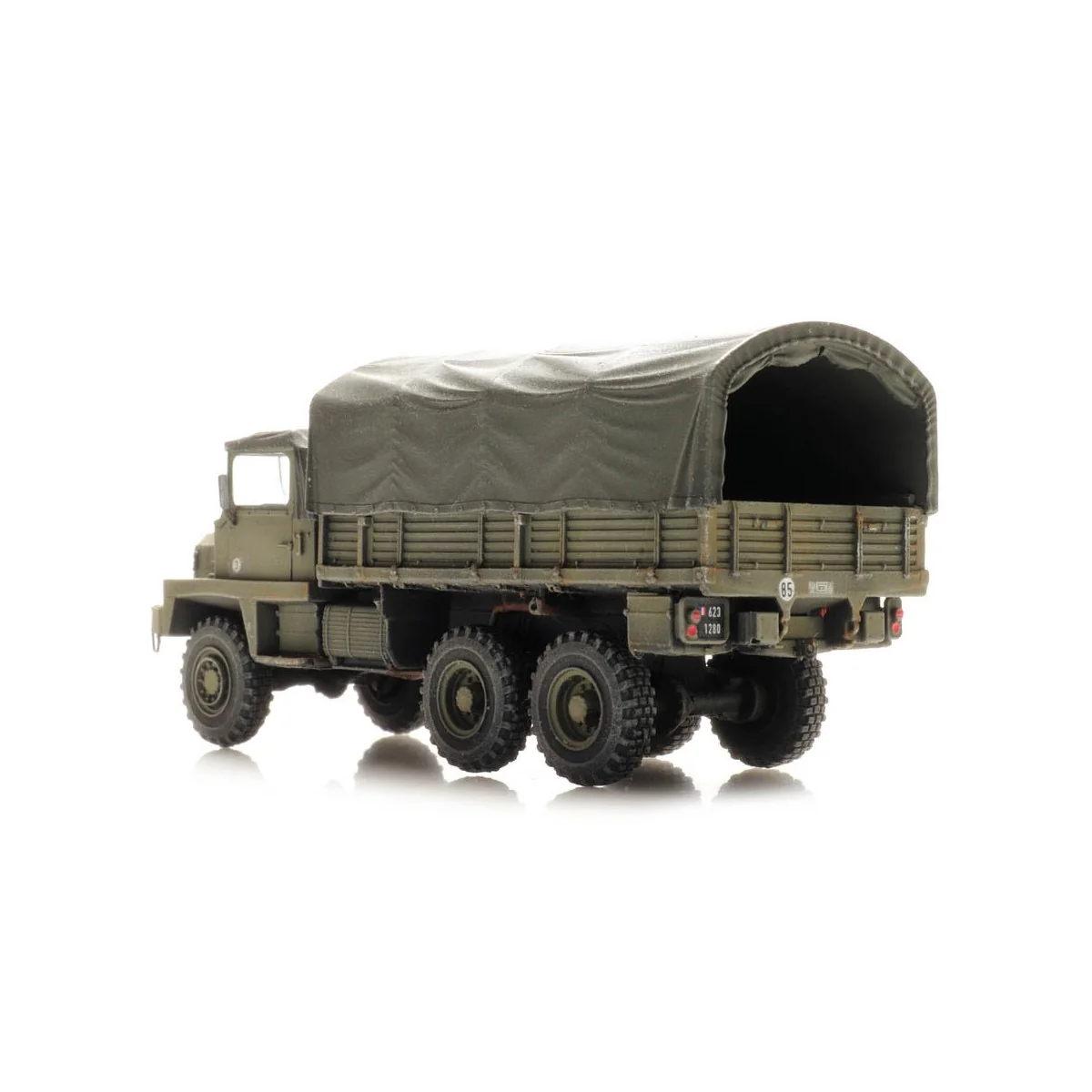 Artitec 6870549 Berliet GBC 8KT MG Truck, French - Arti_6870549