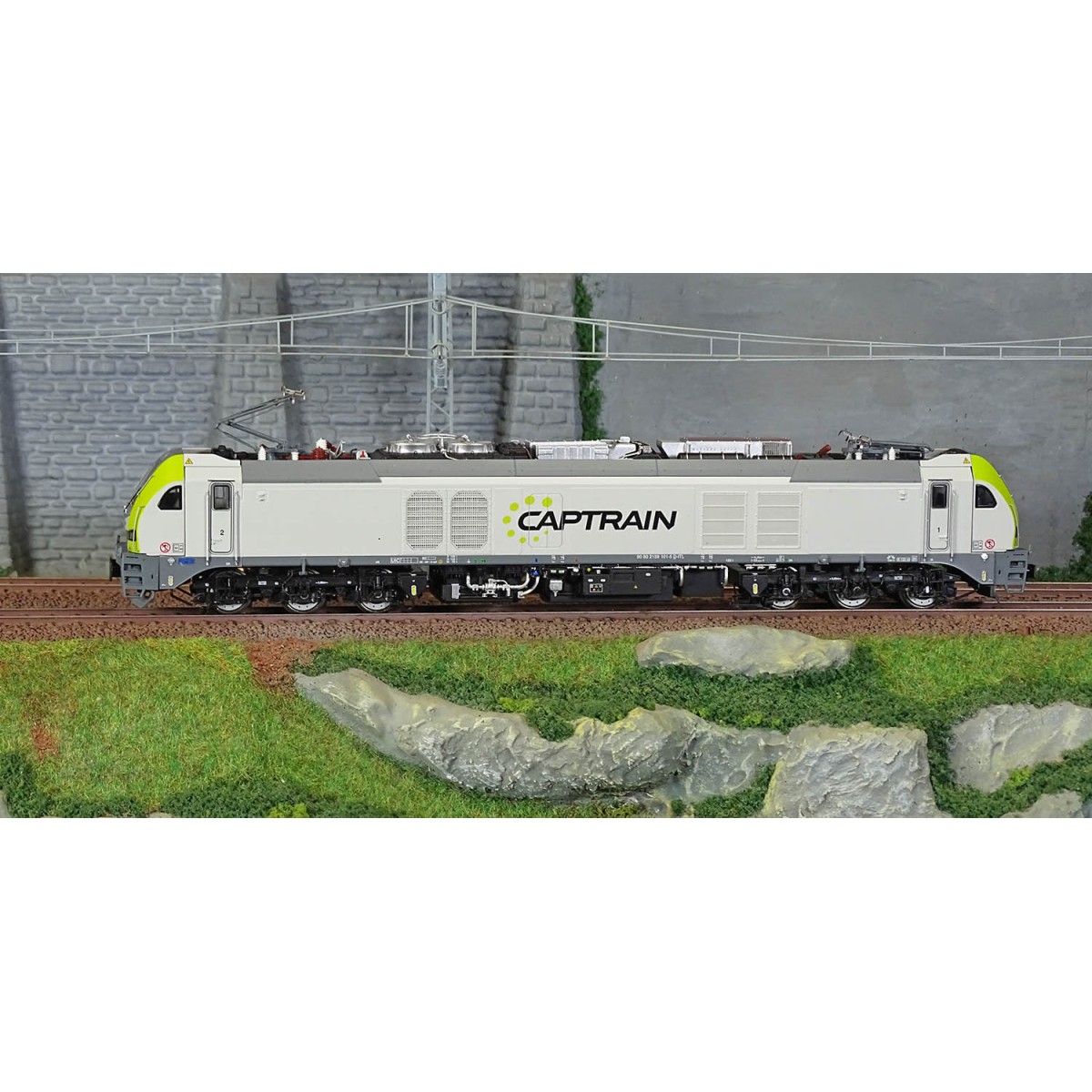 SudExpress S1591010 Locomotive bimode Euro Dual 159 101, Captrain, digitale sonore, panto motorisés Sudexpress SUD_S1591010 - 2