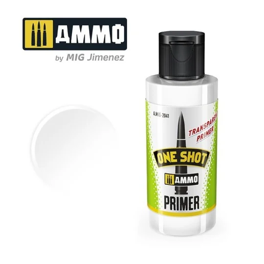 A.MIG-2041-Peinture acrylique PRIMER Transparent ONE SHOT (60ml) Mig