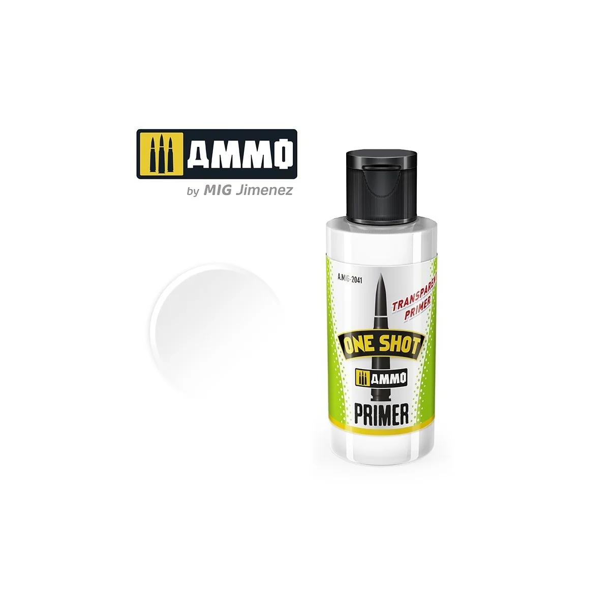 Peinture acrylique PRIMER Transparent ONE SHOT (60ml) Mig AMMO - MIG Jimenez A.MIG-2041 - 1