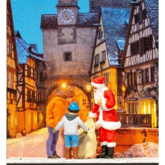 Preiser_99600-Preiser 99600 character, Santa Claus