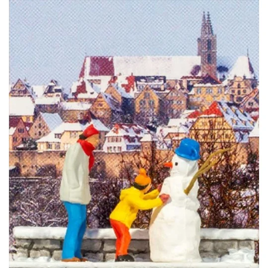 Preiser_99603-Preiser 99603 character, Snowman