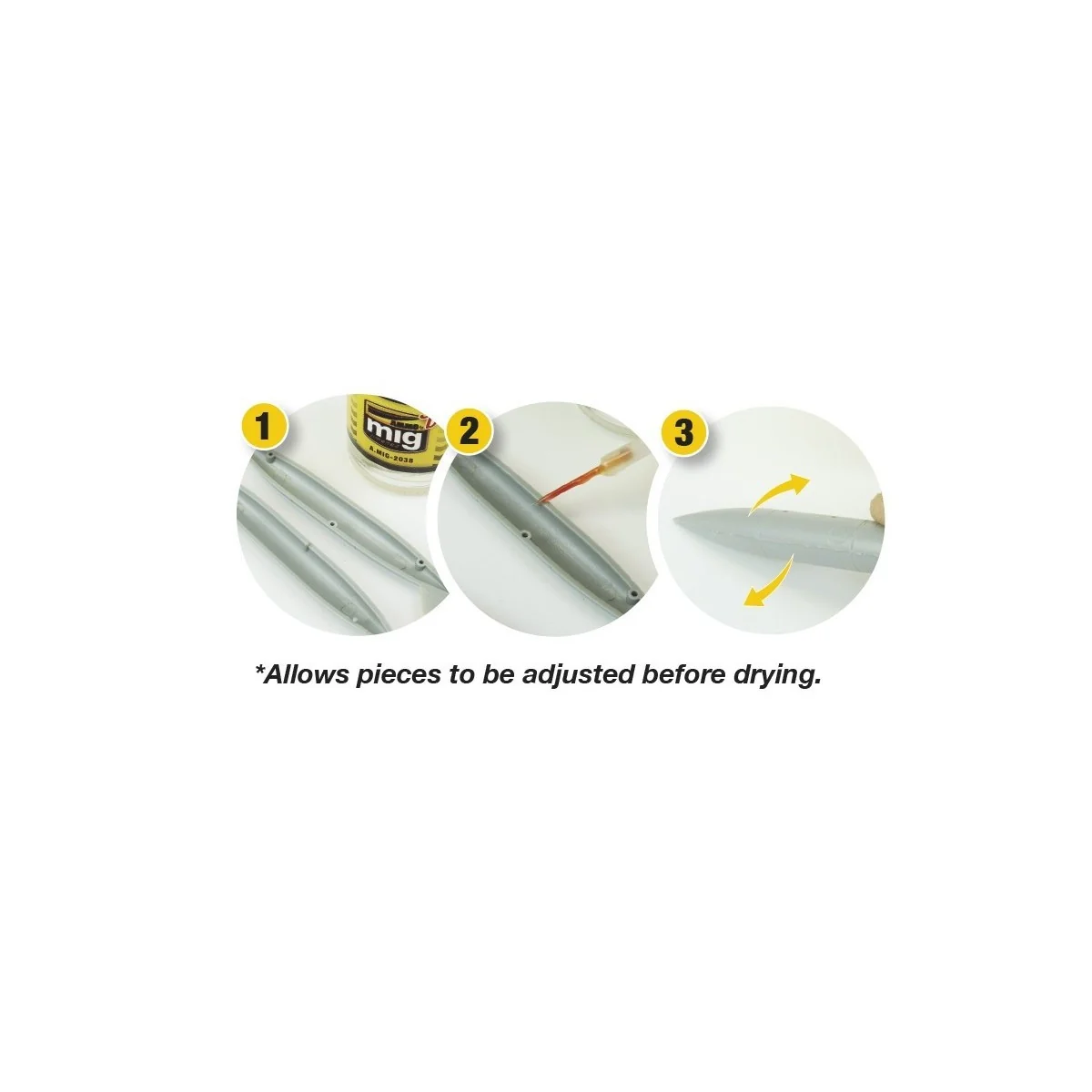 Polyester Medium Cement Glue (30ml) Mig