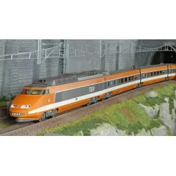 Ree Modeles TGV004 Set of 7 elements TGV WORLD RECORD 380Km/h No. 1...