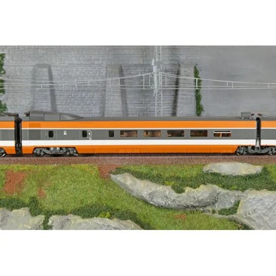 TGV-004-Ree Modeles TGV004 Set of 7 elements TGV WORLD RECORD 380Km/h No. 16, SNCF