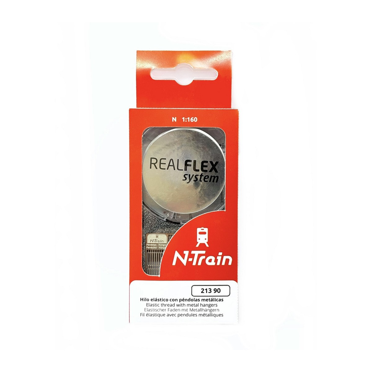N-Train 21390 Realflex Elastic Wire and 10-Section Spacers for N Sc...