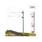 N-TRAIN_21606-N-Train 21606 Set of 10 H-shaped catenary masts with brackets for 25kV - L1, N scale