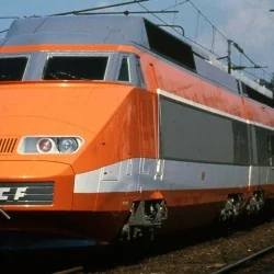 Ree Modeles TGV005S Set de 5 éléments TGV PSE Rame Origine N°5, SNCF, digital sonore, panto motorisés Ree Modeles TGV-005.S - 1