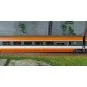 TGV-006-Ree Modeles TGV006 Set de 3 voitures intermédiaires TGV PSE Rame Origine, Remorques R2 + R5 + R6