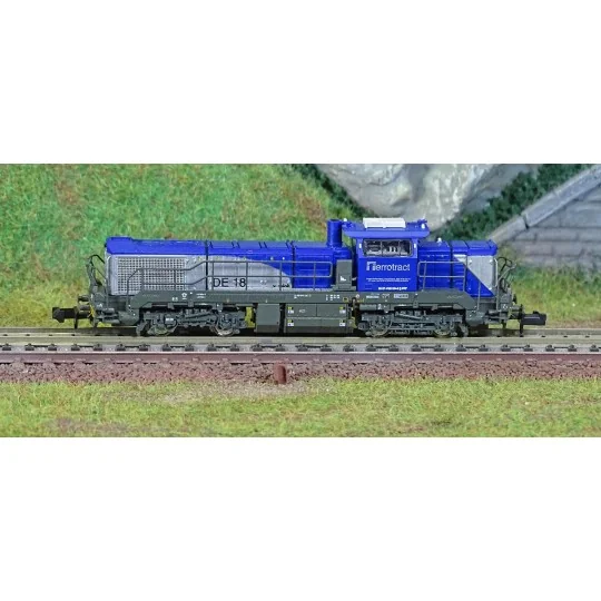 H32106S-Hobbytrain H32106S Locomotive diesel Vossloh DE18, 004-6, Ferrotract, digitale sonore, échelle N