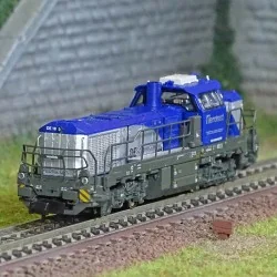 Hobbytrain H32106S Locomotive diesel Vossloh DE18, 004-6, Ferrotract, digitale sonore, échelle N Hobbytrain H32106S - 1