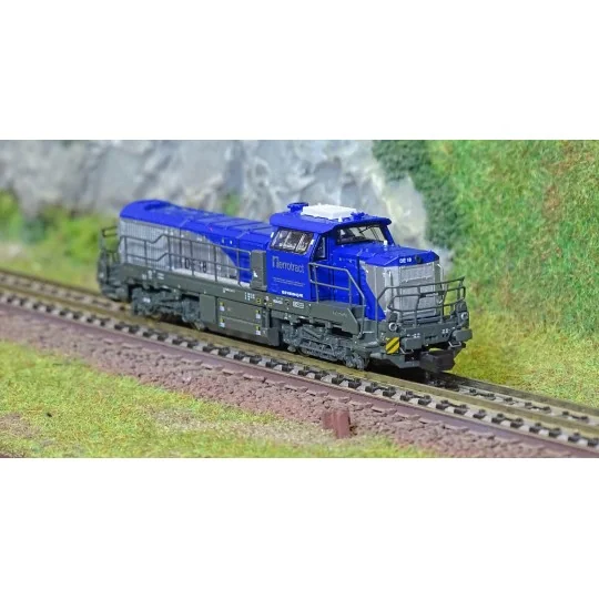 H32106S-Hobbytrain H32106S Locomotive diesel Vossloh DE18, 004-6, Ferrotract, digitale sonore, échelle N