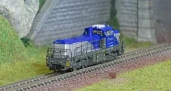 Hobbytrain H32106 Locomotive diesel Vossloh DE18, 004-6, Ferrotract, échelle N Hobbytrain H32106 - 1