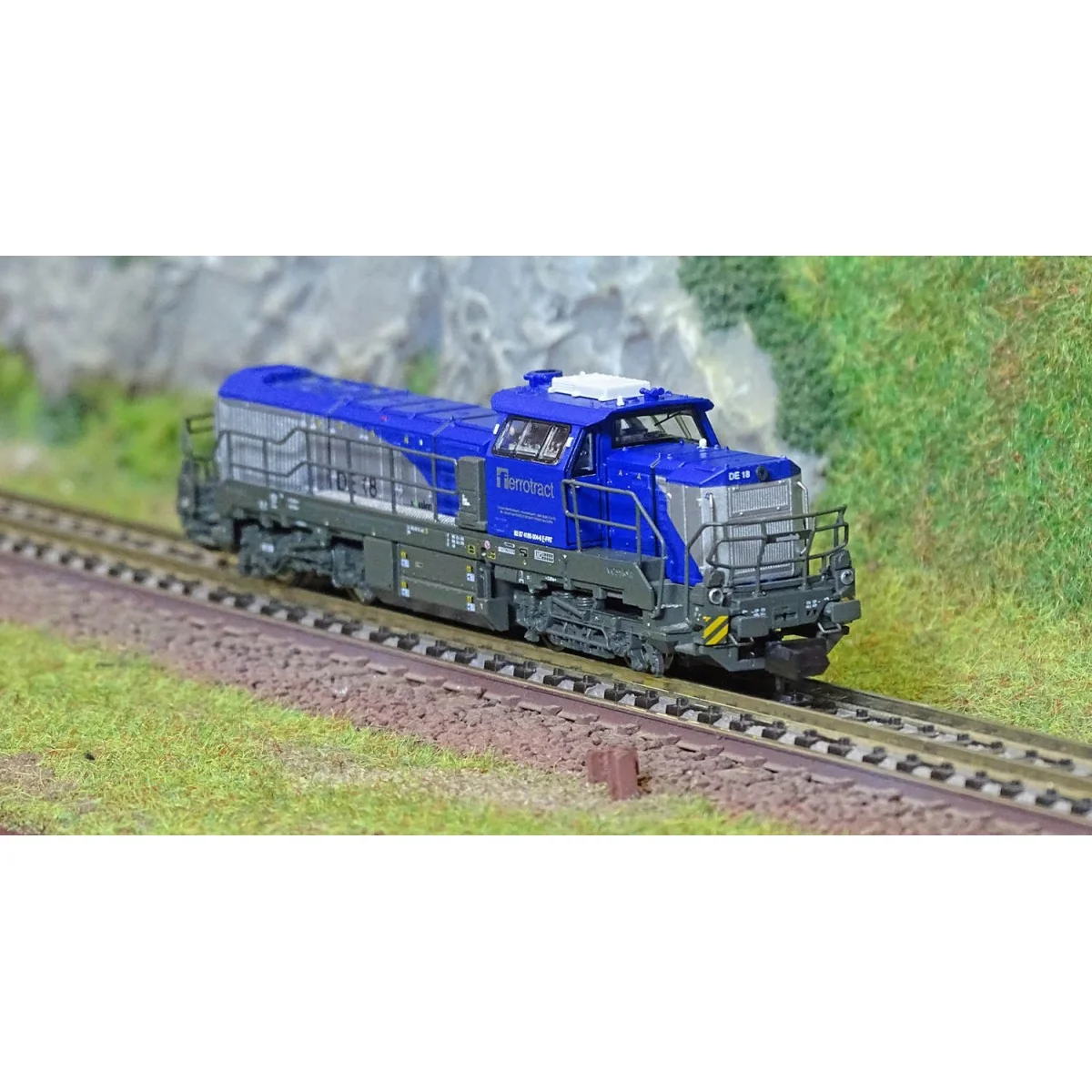 Hobbytrain H32106 Vossloh DE18 diesel locomotive, 004-6, Ferrotract...