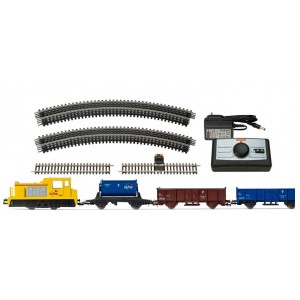 Jouef HJ1062 Coffret de départ locomotive diesel INFRA, SNCF, 3 wagons, gamme junior Jouef HJ1062 - 1