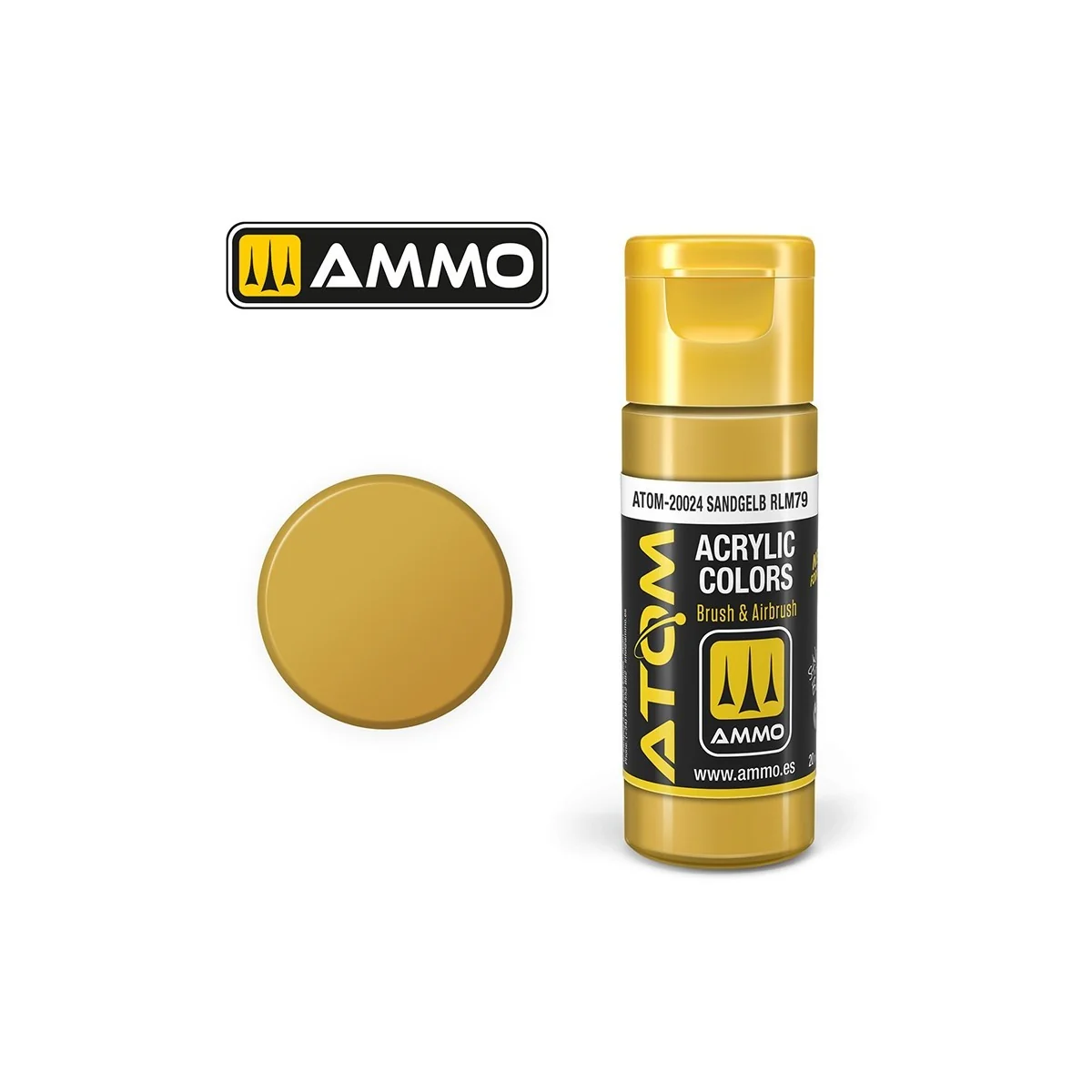 Acrylic Paint Sand Gel RLM79 20ml ATOM AMMO - ATOM-20024