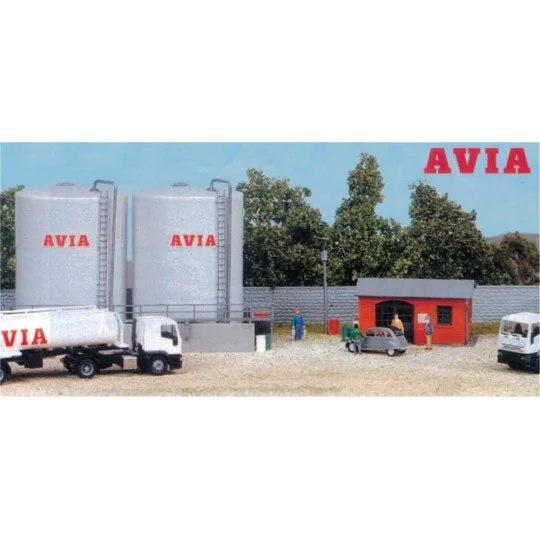 Sai 138 AVIA fuel depot with tanks, office and accessories - Sai_138 Sai_138-Sai 138 AVIA fuel depot with tanks, office and accessories - Sai_138