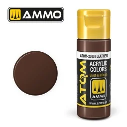 Leather acrylic paint, 20ml, ATOM AMMO - ATOM-20058