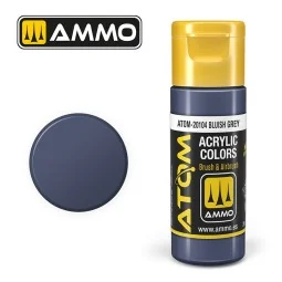 Peinture acrylique Gris bleuté 20ml ATOM AMMO - ATOM-20104