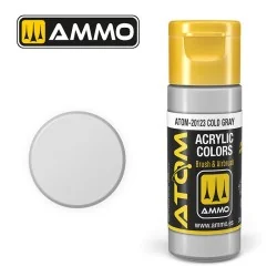 Cool Grey Acrylic Paint 20ml ATOM AMMO