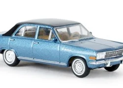 Brekina 20757 Opel Diplomat A, V8 engine, metallic turquoise blue -...