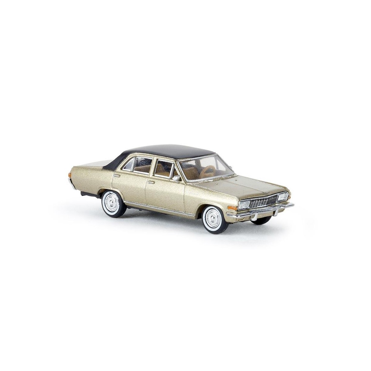 Brekina 20755 Opel Diplomat A, V8 engine, metallic beige - Sai_20755