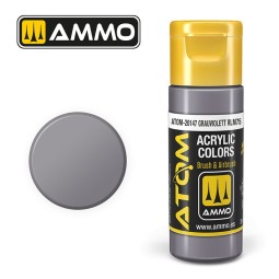Acrylic paint Grey-violet RLM75 20ml ATOM AMMO - ATOM-20147