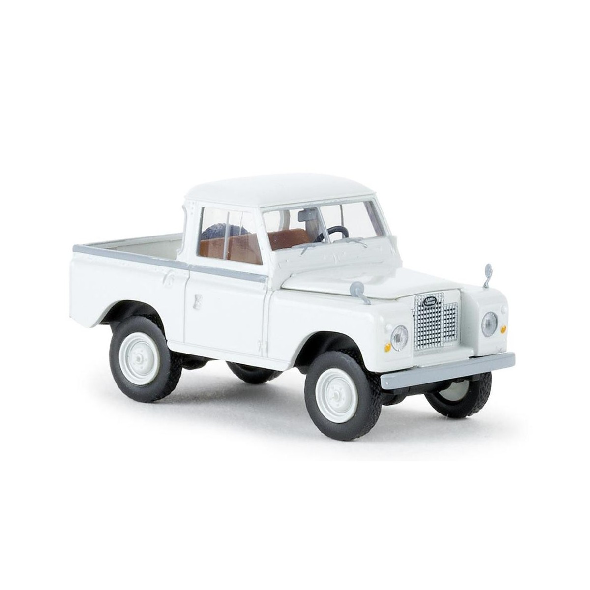Brekina 13853 Land Rover 88, Light gray - Sai_13853