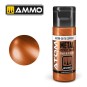 ATOM-20170-Copper Acrylic Paint 20ml ATOM METALLIC AMMO