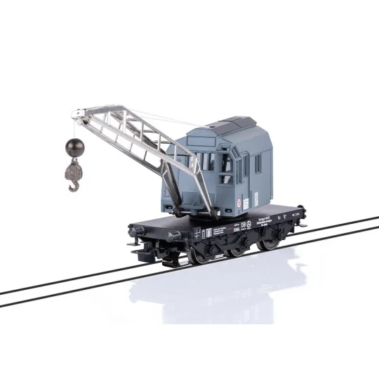 Marklin 46719 Crane Wagon with Digital Functions, DB Marklin_46719-Marklin 46719 Crane Wagon with Digital Functions, DB