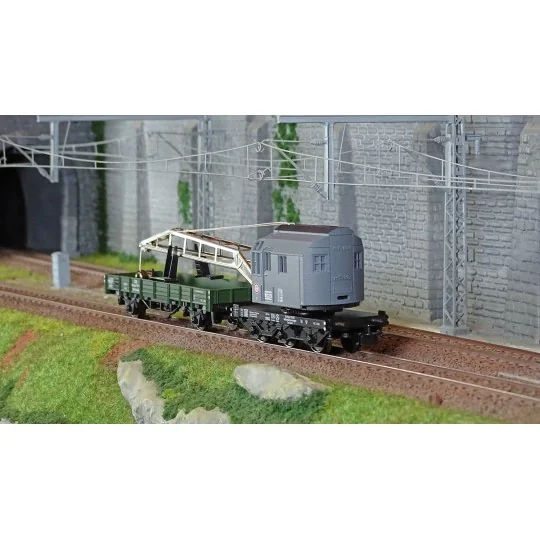 Marklin_46719-Marklin 46719 Crane Wagon with Digital Functions, DB