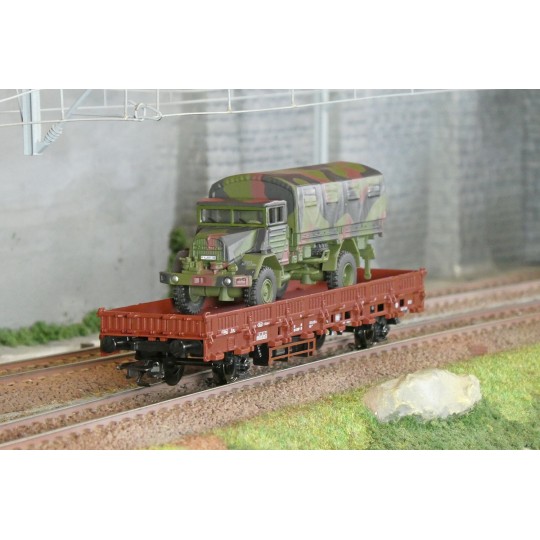 Marklin_46928-Marklin 46928 Kb 443 staking wagon, DB, with MAN 5t 630 L2AE truck