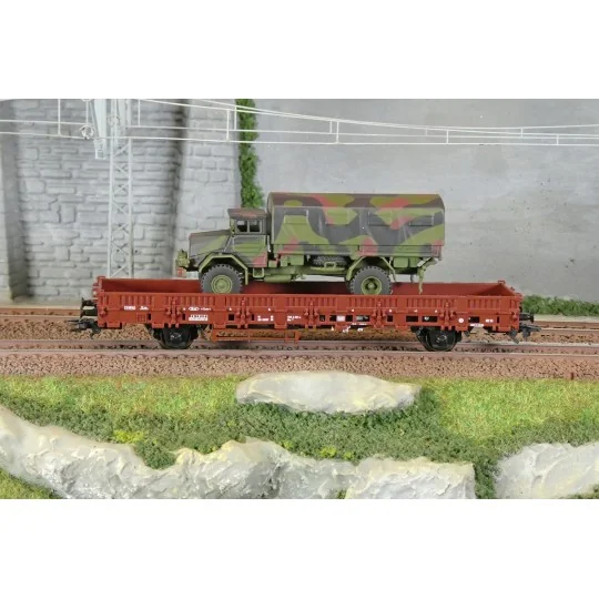 Marklin_46928-Marklin 46928 Kb 443 staking wagon, DB, with MAN 5t 630 L2AE truck