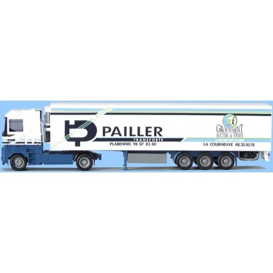 AWM 54516 Renault Magnum Refrigerated Semi-Trailer, Straw - AWM_54516 AWM_54516-AWM 54516 Renault Magnum Refrigerated Semi-Trailer, Straw - AWM_54516