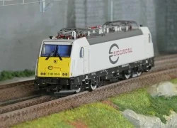 Marklin 38804 Class 186 Electric Locomotive, Euro Cargo Rail (ECR),...