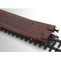 Trix 24428 Laads 800B Articulated Flat Wagons, Transwaggon, loaded ... Trix_24428-Trix 24428 Laads 800B Articulated Flat Wagons, Transwaggon, loaded with 4 VW Crafter vans