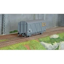 LS Models 30682 Wagon EVS, IK, SNCF, gris, toit haut, parois renforcées, E.V.S Ls models Lsm_30682 - 1