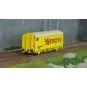 LS Models 30684 EVS Wagon, His, SNCF, yellow, yellow stripe, high r... Lsm_30684-LS Models 30684 EVS Wagon, His, SNCF, yellow, yellow stripe, high roof, reinforced walls, METEOR