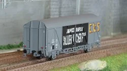 LS Models 30687 Wagon EVS, IK, SNCF, gris/noir, parois renforcées, toit haut, VALLIER VICHER Frères Ls models Lsm_30687 - 1